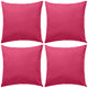 Vidaxl buitenkussens 45x45 cm roze 4 st