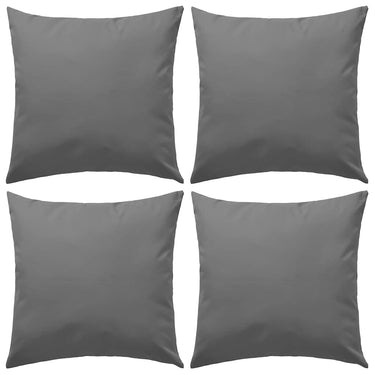 Vidaxl buitenkussens 45x45 cm grijs 4 st