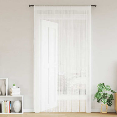 Vidaxl draadgordijnen 2 st 140x250 cm wit