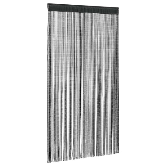 Vidaxl draadgordijnen 2 st 100x250 cm zwart