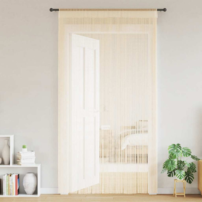 Load image into Gallery viewer, Vidaxl draadgordijnen 140x250 cm crème 2 st
