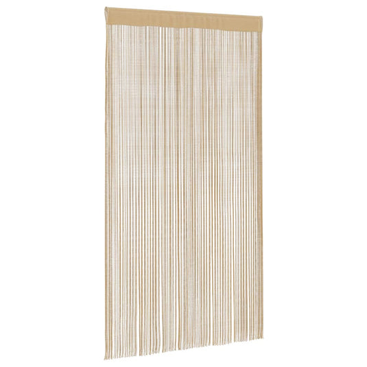 Vidaxl draadgordijnen 100x250 cm beige 2 st