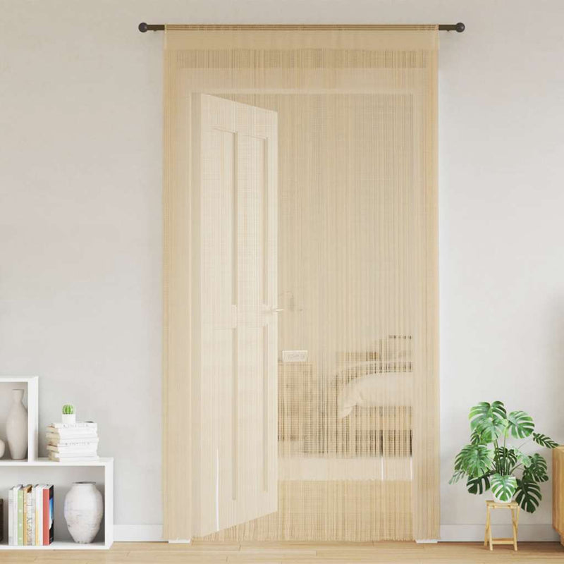 Load image into Gallery viewer, Vidaxl draadgordijnen 140x250 cm beige 2 st
