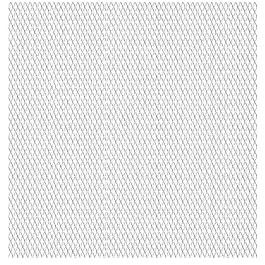 Vidaxl draadhek 100x85 cm 20x10x2 mm roestvrij staal