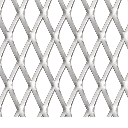Vidaxl draadhek 100x85 cm 20x10x2 mm roestvrij staal