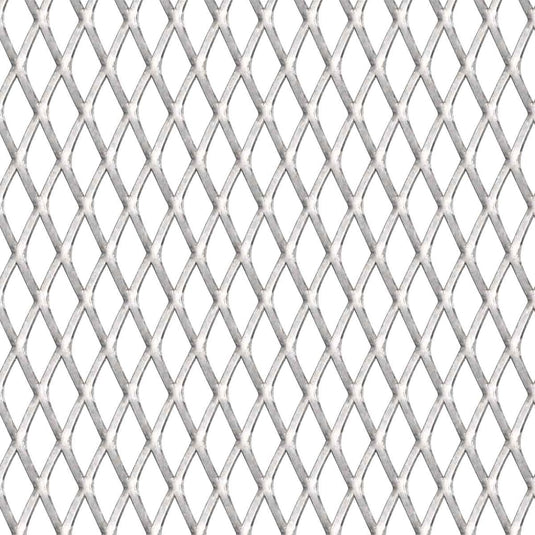 Vidaxl draadhek 50x50 cm 30x17x2,5 mm roestvrij staal