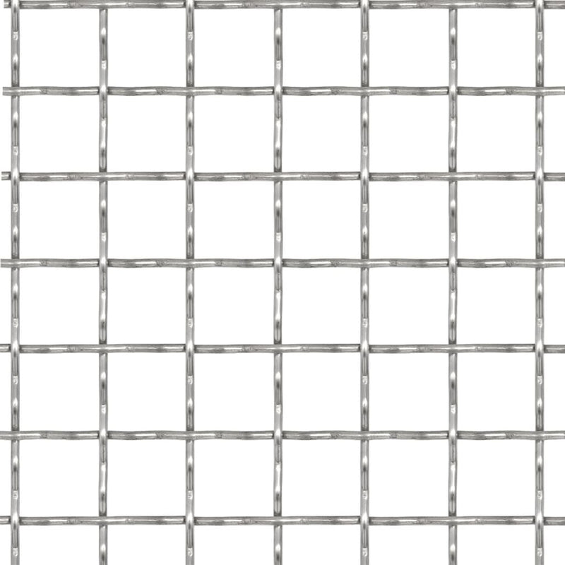 Load image into Gallery viewer, Vidaxl draadhek geweven gaas 100x85 cm 31x31x3 mm roestvrij staal
