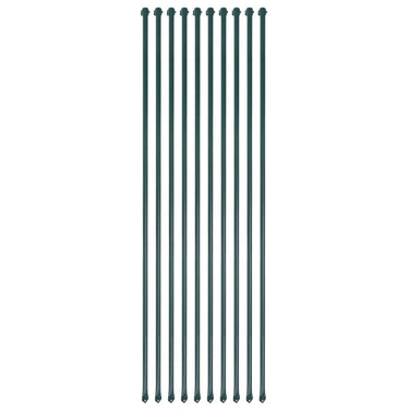Vidaxl tuinpalen 1,5 m metaal groen 10 st