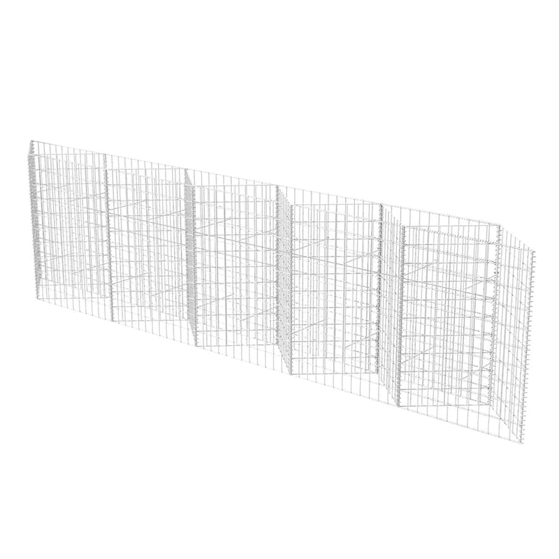 Load image into Gallery viewer, Vidaxl gabion mand 300x30x100 cm gegalvaniseerd staal
