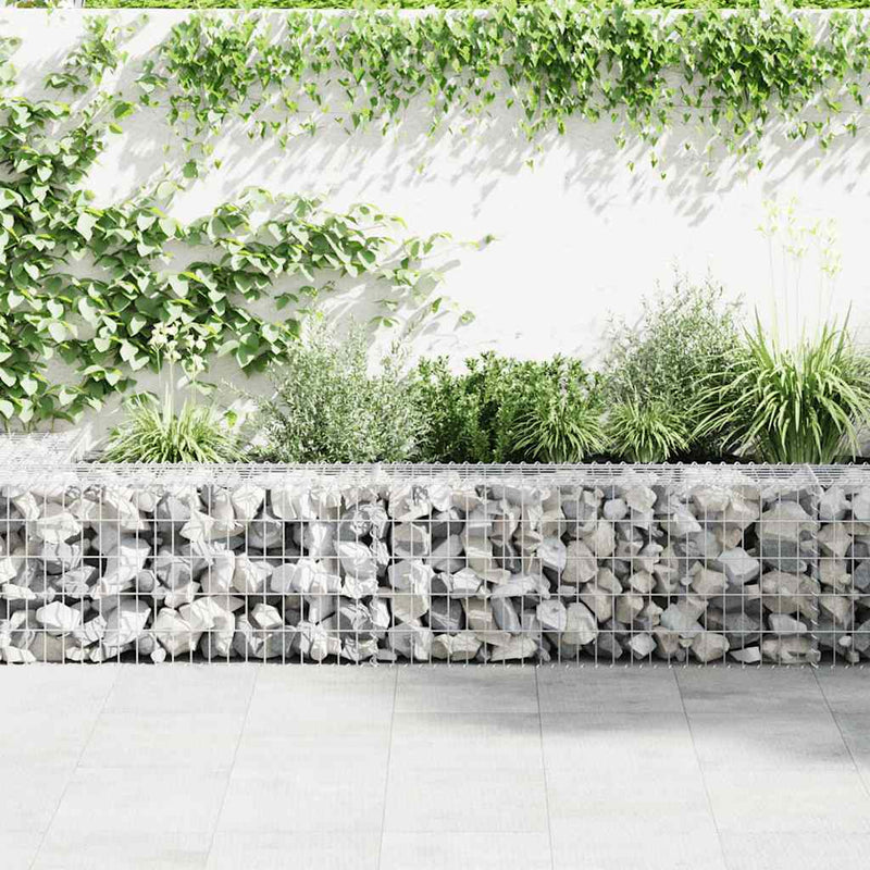 Load image into Gallery viewer, Vidaxl gabion mand 100x50x50 cm gegalvaniseerd staal
