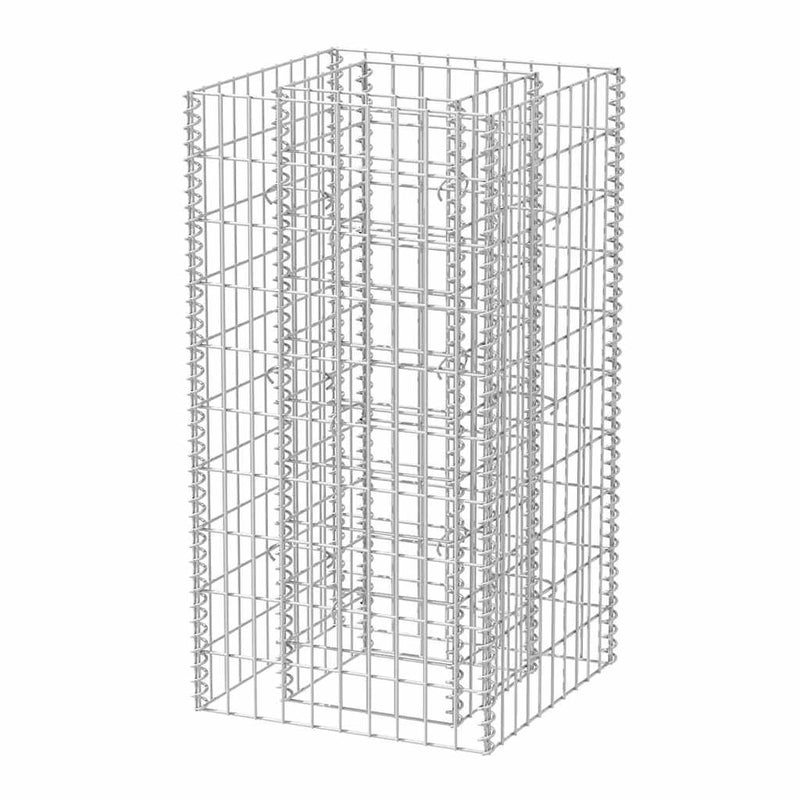 Load image into Gallery viewer, Vidaxl gabion plantenbak verhoogd 50x50x100 cm staal
