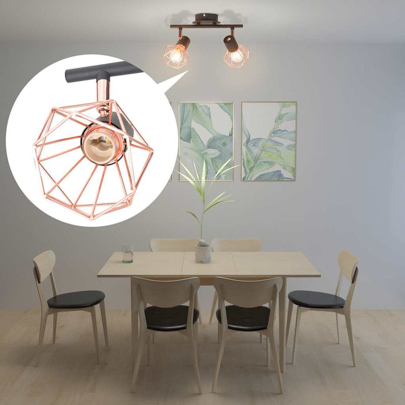 Load image into Gallery viewer, Vidaxl plafondlamp met 2 led's 8 w
