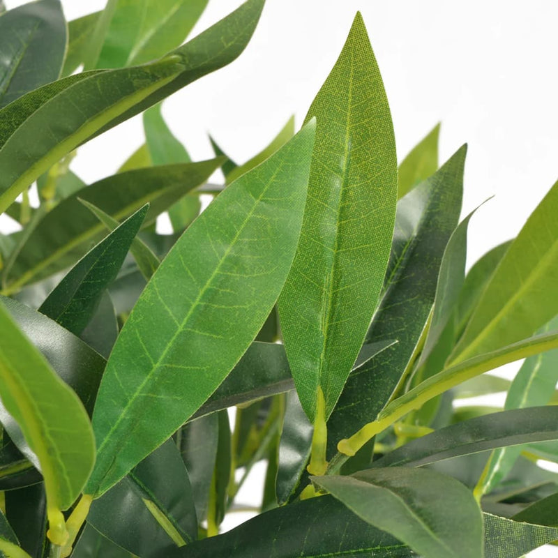 Load image into Gallery viewer, Vidaxl kunst laurierboom plant met pot 125 cm groen
