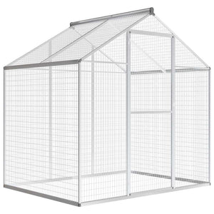Vidaxl volière 178x122x194 cm aluminium