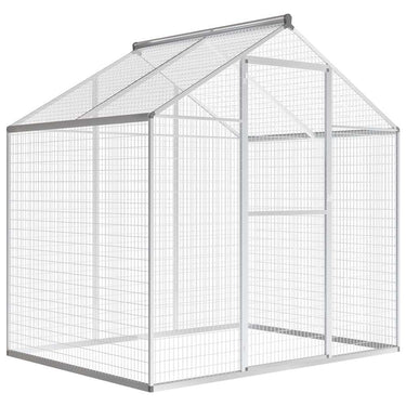 Vidaxl volière 178x122x194 cm aluminium