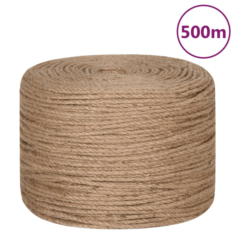 Load image into Gallery viewer, Vidaxl touw 100% jute 8 mm 500 m
