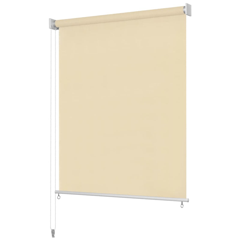Load image into Gallery viewer, VidaXL Rolgordijn voor buiten 160x230 cm crème
