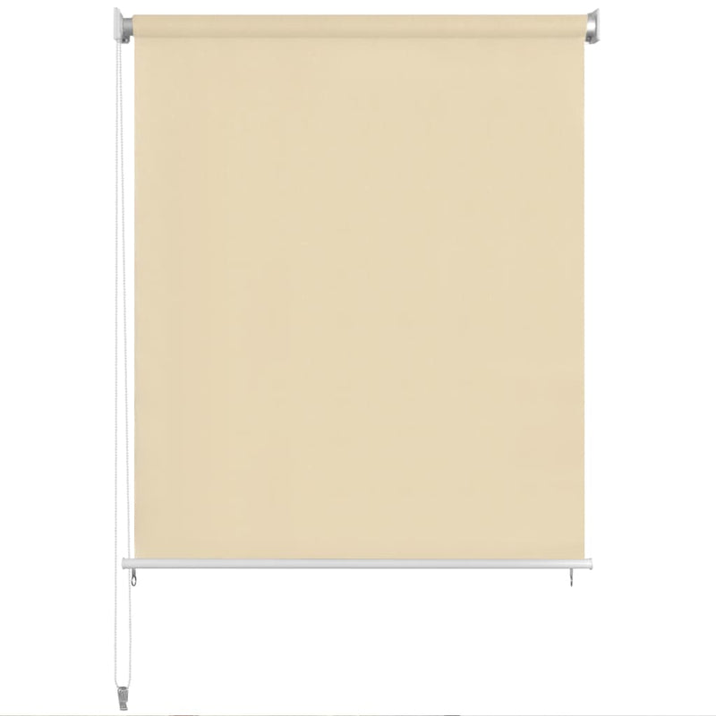 Load image into Gallery viewer, VidaXL Rolgordijn voor buiten 160x230 cm crème
