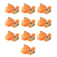Vidaxl spanbanden 0,4 ton 6mx25mm oranje 10 st