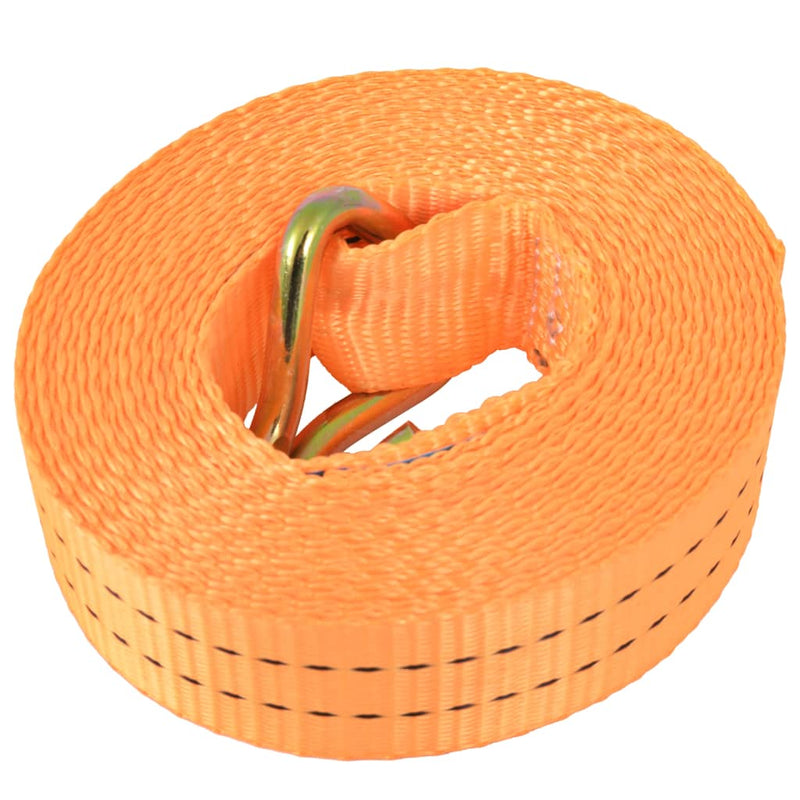 Load image into Gallery viewer, Vidaxl spanbanden 1 ton 6mx38mm oranje 10 st
