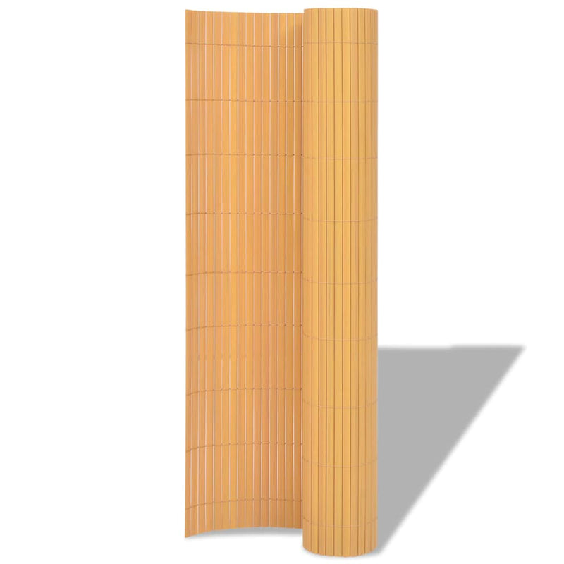 Afbeelding laden in galerijviewer, Vidaxl tuinhek geel 150 x 500 cm pvc
