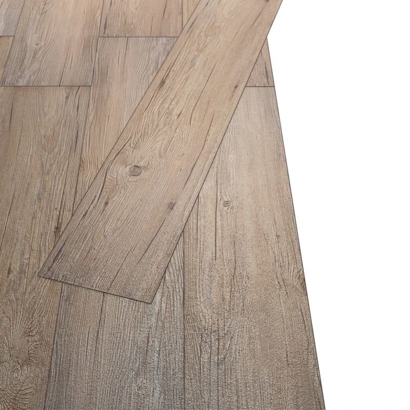Load image into Gallery viewer, Vidaxl vloerplanken niet-zelfklevend 5,26 m² 2 mm pvc eikenbruin
