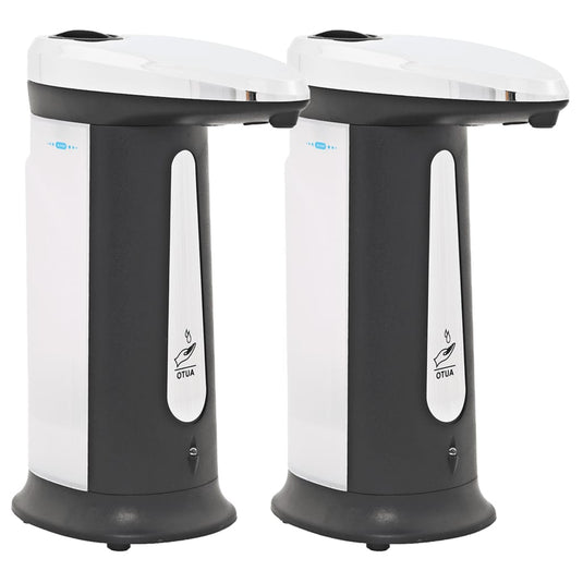 Vidaxl automatische zeepdispensers infraroodsensor 800 ml 2 st