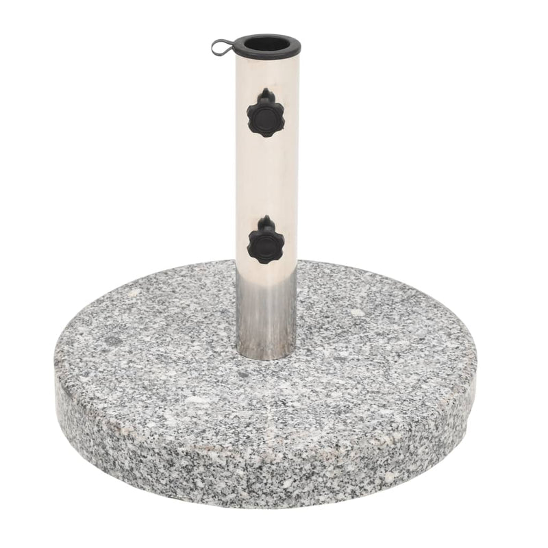 Load image into Gallery viewer, Vidaxl parasolvoet rond 20 kg graniet
