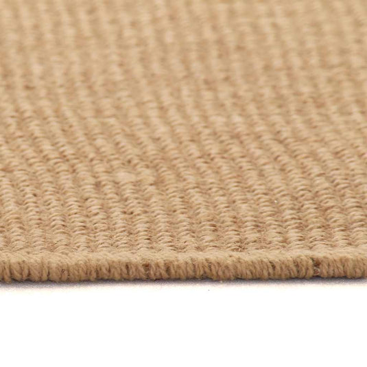 Vidaxl tapijt met latex onderkant 70x130 cm jute natuurlijk