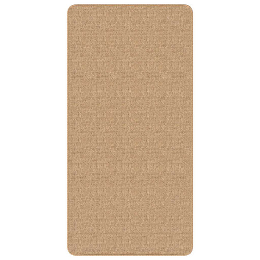 Vidaxl tapijt met latex onderkant 80x160 cm jute natuurlijk