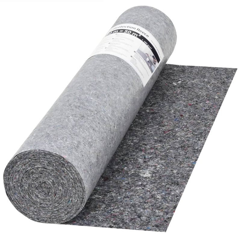 Load image into Gallery viewer, Vidaxl schildersvlies anti-slip 50 m 280 g m² grijs
