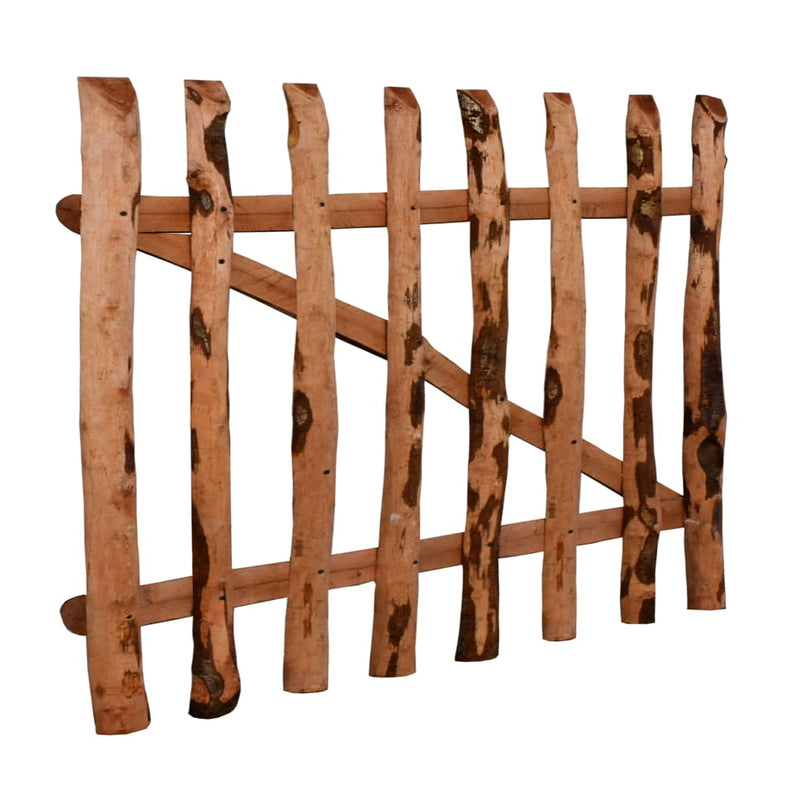 Load image into Gallery viewer, VidaXL Poort enkel 100x60 cm geïmpregneerd hazelaarhout
