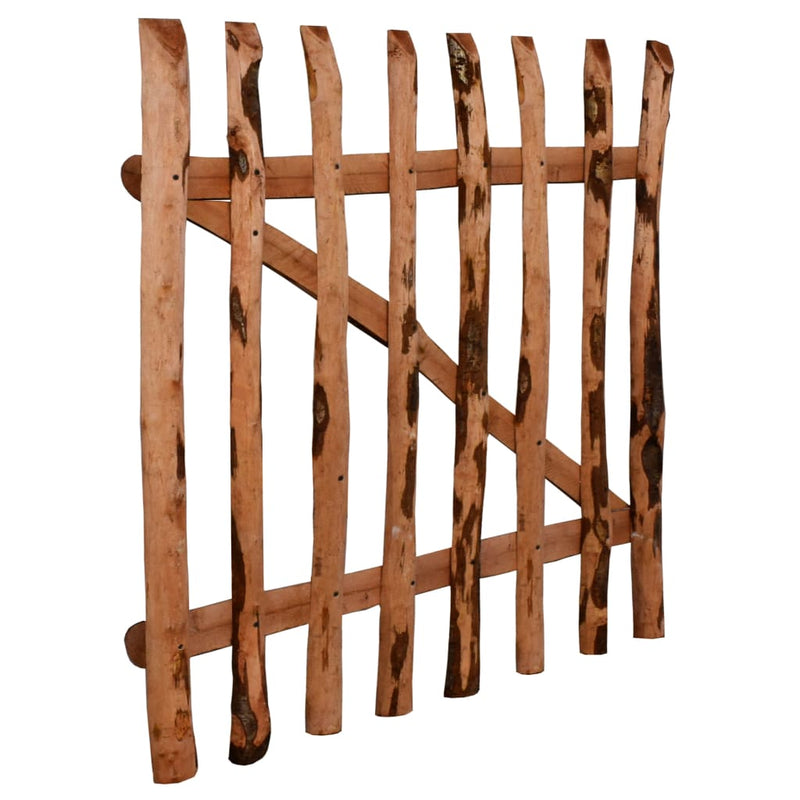 Load image into Gallery viewer, VidaXL Poort enkel 100x90 cm geïmpregneerd hazelaarhout

