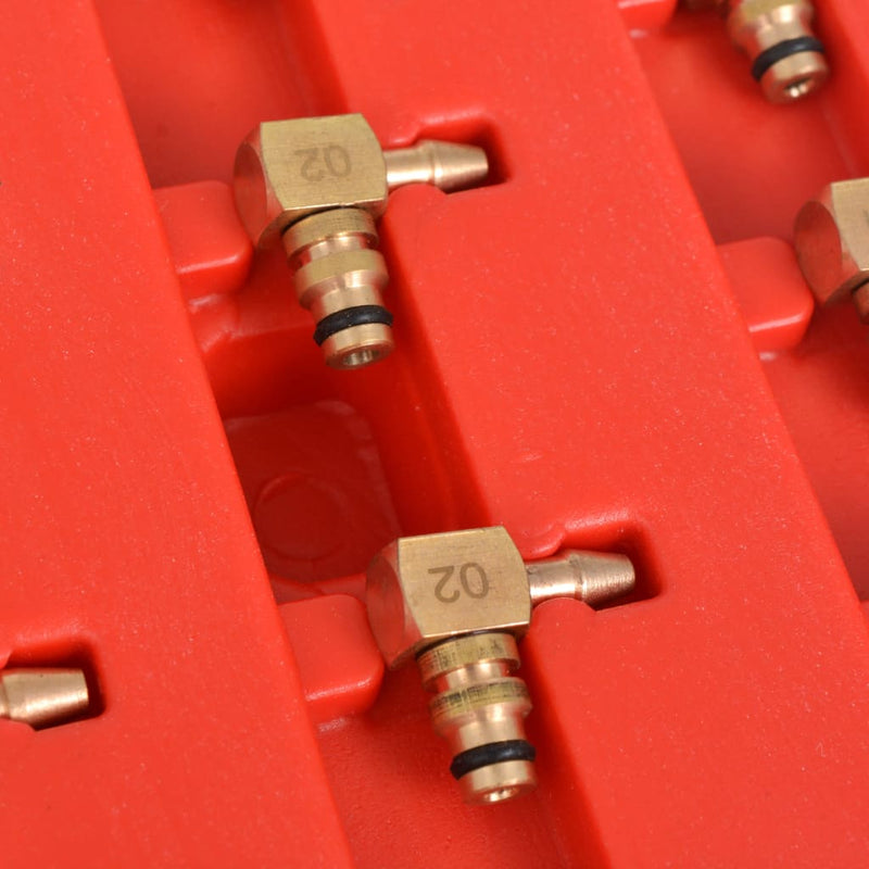 Load image into Gallery viewer, Vidaxl diesel doorstroommeter en adapter voor common-rail 8 cilinders
