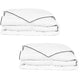 Vidaxl winterdekbedden 2 st 155x220 cm dons