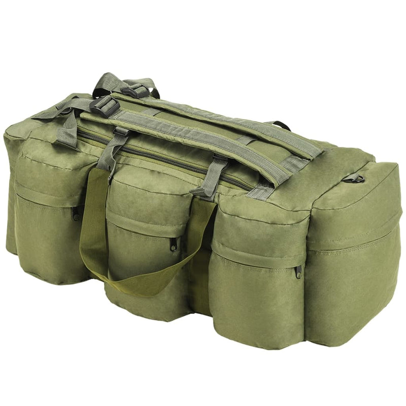Load image into Gallery viewer, Vidaxl plunjezak 3-in-1 legerstijl 45 l olijfgroen
