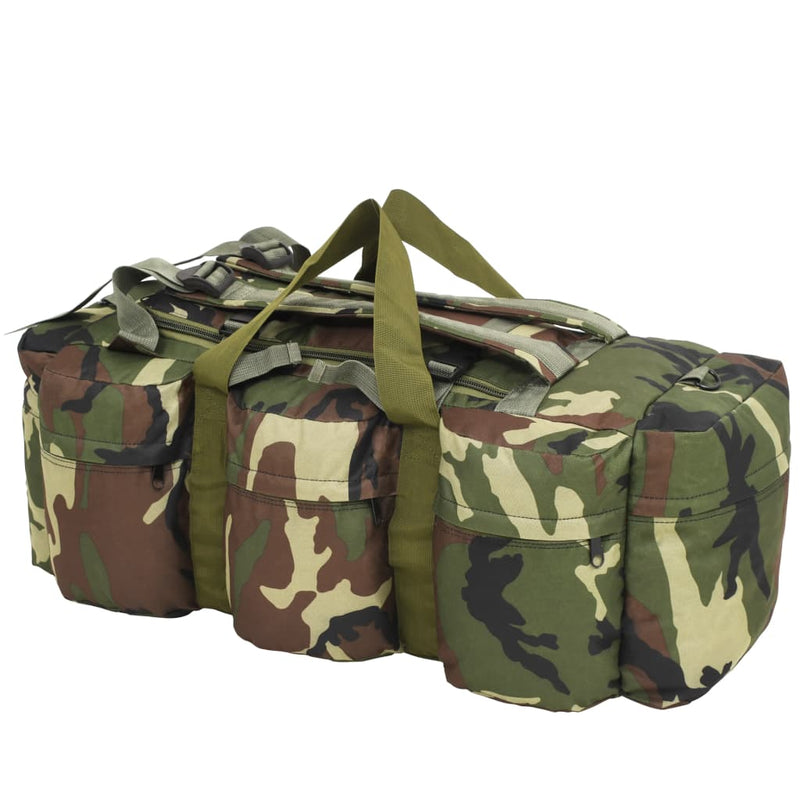 Load image into Gallery viewer, Vidaxl plunjezak 3-in-1 legerstijl 45 l camouflage
