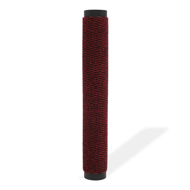 Load image into Gallery viewer, Vidaxl droogloopmat rechthoekig getuft 90x150 cm rood
