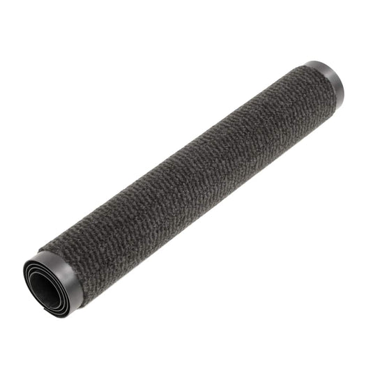 Vidaxl droogloopmat rechthoekig getuft 120x180 cm zwart