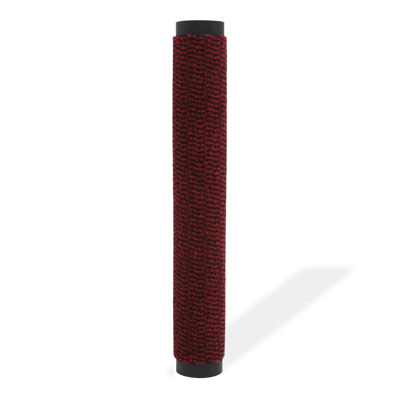 Load image into Gallery viewer, Vidaxl droogloopmat rechthoekig getuft 120x180 cm rood
