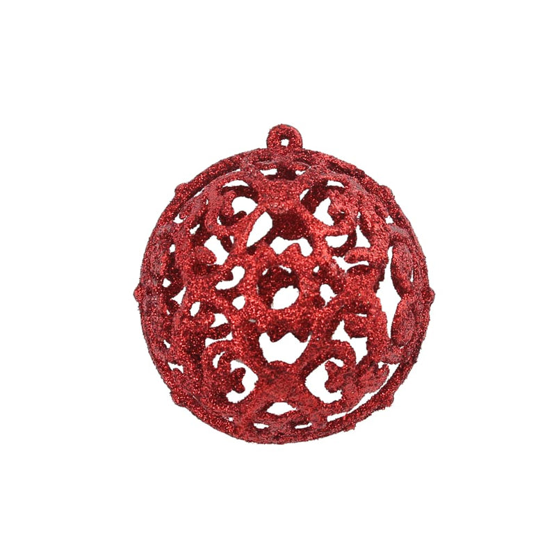 Load image into Gallery viewer, Vidaxl 100-delige kerstballenset 3 4 6 cm rood
