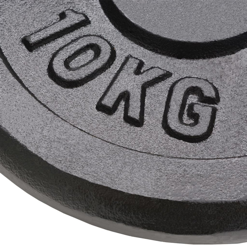 Load image into Gallery viewer, Vidaxl halterschijven 2 st 2x10 kg gietijzer
