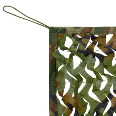 Vidaxl camouflagenet met opbergtas 4x4 m