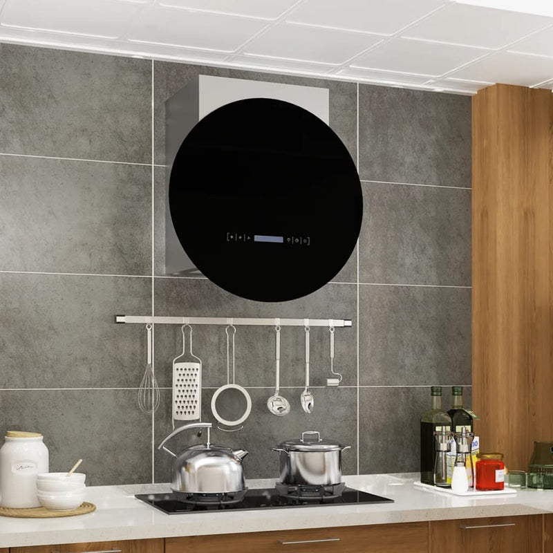 Load image into Gallery viewer, VidaXL Wandafzuigkap LCD-scherm sensor 756 m³ u LED
