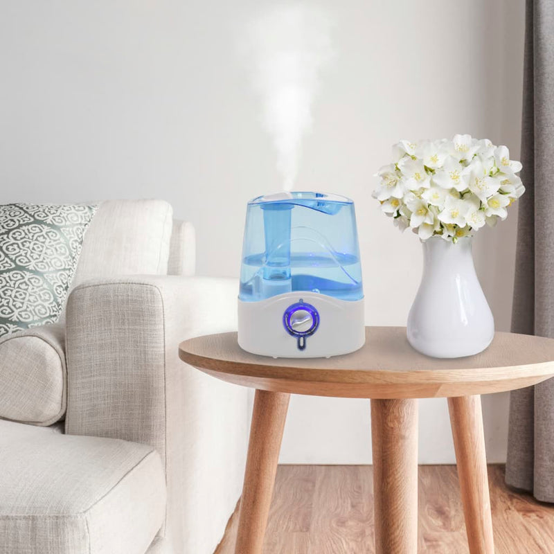 Load image into Gallery viewer, Vidaxl ultrasone bevochtiger met koele mist en nachtlamp 6 l 300 ml u
