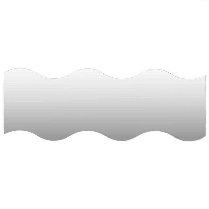 Load image into Gallery viewer, Vidaxl wandspiegels golfvormig 4 st 60x18,5 cm glas

