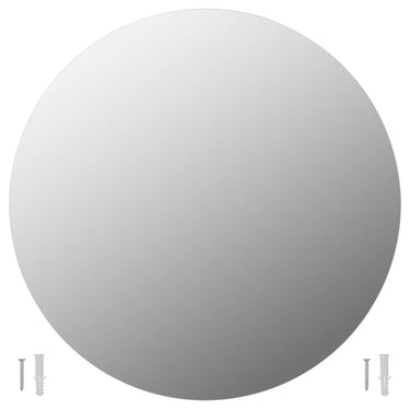 Vidaxl wandspiegel rond 50 cm glas
