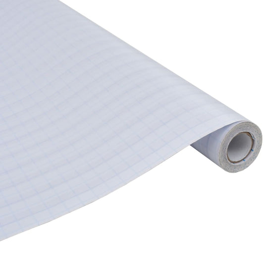 Vidaxl raamfolie strepenpatroon mat 0,9x5 m pvc