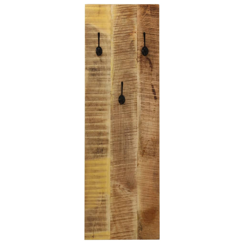 ギャラリービューアに画像をロードする, Vidaxl wandkapstokken 2 st 36x110x3 cm massief mangohout

