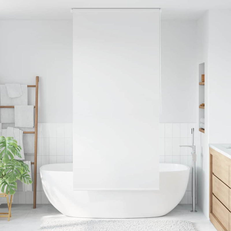 Load image into Gallery viewer, Vidaxl rolgordijn voor douche 100x240 cm wit
